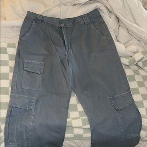 Zara Women’s Blue Cargo Pants